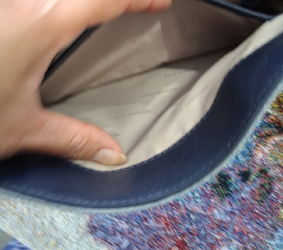 MICHAEL Michael Kors Blue Denim Shoulder Bag - Picture 9 of 17